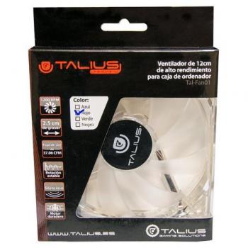 Talius TAL-FAN01 disipador 12cm con led Rojo
