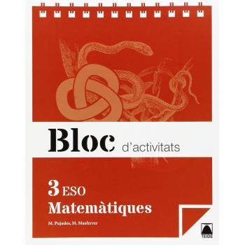 Bloc d'activitats. Matemàtiques 3r ESO - 9788430789757