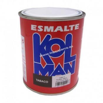 ESMALTE SINTÉTICO 750 ML TABACO OSCURO KOLMAN