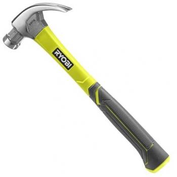 Martillo de Uñas Ryobi RHHCC560 - 560g con Mango de Fibra de Vidrio