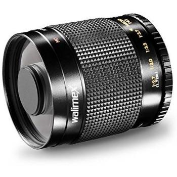 Walimex pro 500/8,0 - Teleobjetivo de espejo para Canon EOS M