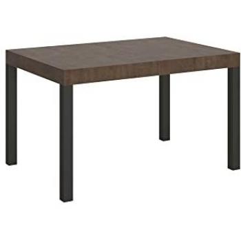 Mesa extensible Everyday 90x130/234 cm con estructura de Nogal y Antracita