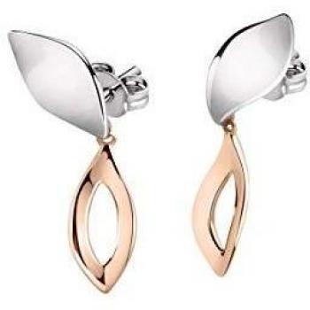 Morellato Pendientes para mujer, Colección Foglia, de plata 925 - SAKH40