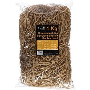 Bismark 152132 - Bolsa con gomas elásticas de 20 cm, 1 kg