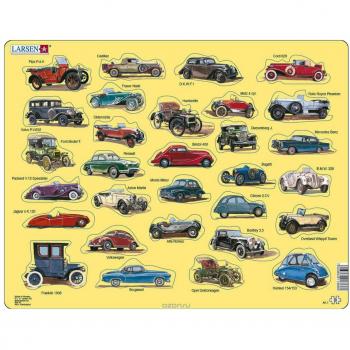 Puzzle Maxi Autos Clásicos - 30 Piezas