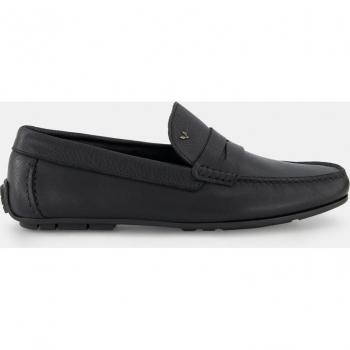 Mocasines de hombre de piel Pacific 1411 Negro