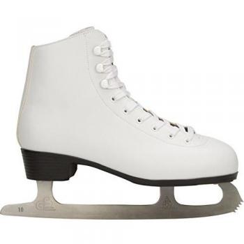 Nijdam Schlittschuhe Eiskunstlauf - Patines de patinaje sobre hielo, Blanco