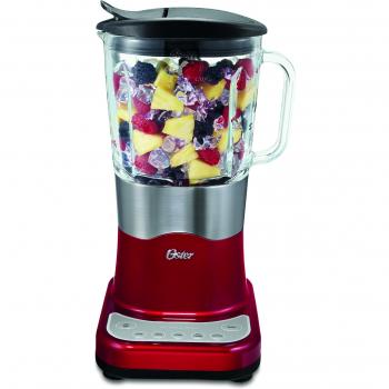 Oster Delighter - Batidora de vaso - ROJA, 600 W, 6 velocidades