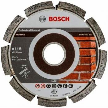 Bosch 2 608 602 533 - Fresadora para ranurar Expert for Mortar - 115 x 6 x 7 x 22,23 mm