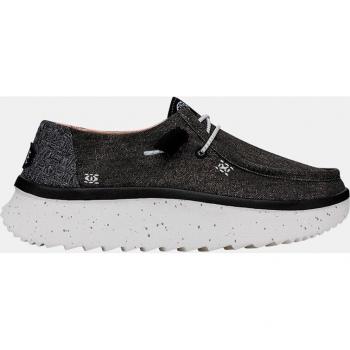 Zapatos de cordones HeyDude Wendy Peak Chambray para mujer.