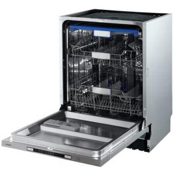 Lavavajillas Integrable Infiniton DIW-A62E, Capacidad 14 Cubiertos, Plata/Inox, 7 Programas, Tercera Bandeja, Función Media Carga, Auto Open, Inicio Programado