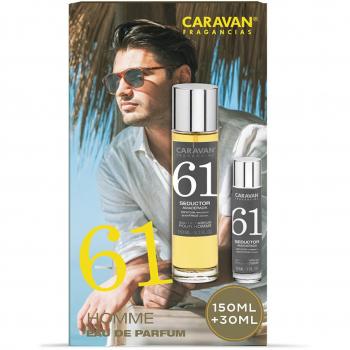Cofre de regalo Pack Caravan Nº 61 Caballero con Perfume adicional
