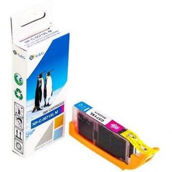 Cartucho de Tinta Genérico G&G Canon CLI-571XL Magenta con Chip - Reemplaza 0333C001/0387C001