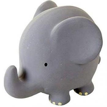 Elefante de Baño de Caucho Natural Tikiri - Juguete para Dentición y Primeros Animales del Zoo