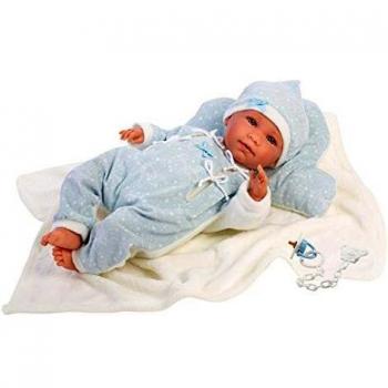 Llorens 74055 Mimo - Muñeco para bebé, Color Beige