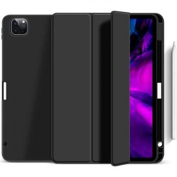 Estuche Estuff Seattle para iPad Pro 11 - Protección y Organización de Lápices en TPU Negro