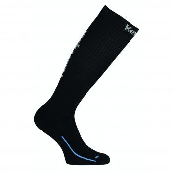 Kempa Long Socks Medias de Equipaciones, Sin género, Negro / Blanco, 31-35