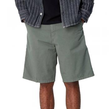 Carhartt WIP Men's Single Knee Garment Dyed Park Shorts - Green - 30W X 32L