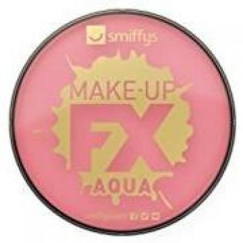 Smiffys Maquillaje FX Smiffy, Aqua Pintura Facial y de Cuerpo, Rosado, 16ml, a Base de Agua