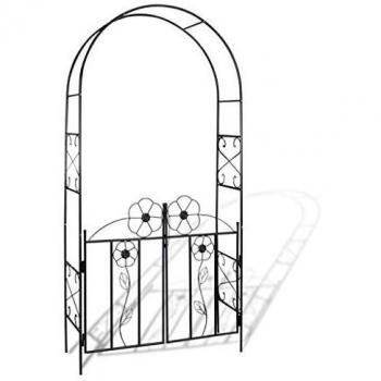vidaXL Garden Arch Door