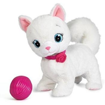 IMC Toys - Gatita Interactiva Bianca con Funciones Innovadoras