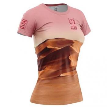 Camiseta Otso Desert manga corta rosa mujer - XS