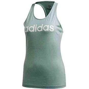 adidas W E Lin Slim Tk Top Sin Mangas, Mujer, matver/Blanco, 2XL
