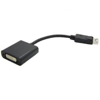 Nilox NX080200107 Adaptador de Cable DisplayPort DVI-D Negro - Adaptador para Cable