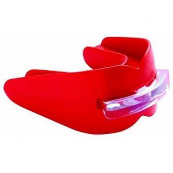 Everlast Double Mouth - Protección de boca, tamaño único, color rojo