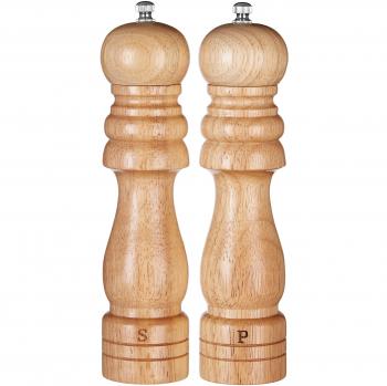 Premier Housewares - Juego de salero y pimentero con Letras grabadas