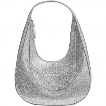 Chiara Ferragni Eye Star Hobo Bag, Silver, Size: OS, Female