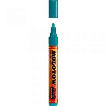 Marcador Permanente Molotow One4All 227 HS Recargable Punta 4 mm Color Lagunenblau
