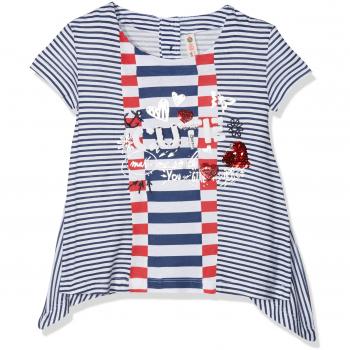 Desigual TS_Michigan, Camiseta Para Niñas, Blanco