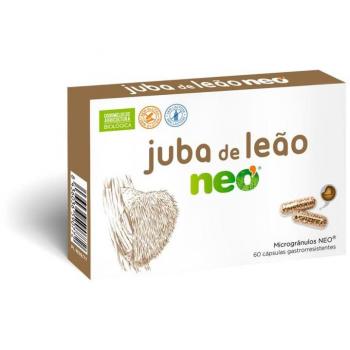 Mico NEO | Melena de León | Mejora el Bienestar Digestivo| Hongos de Agricultura Ecológica | Apto para Vegetarianos | Sin gluten ni derivados lácteos | Microgránulos NEO | 60 Cápsulas