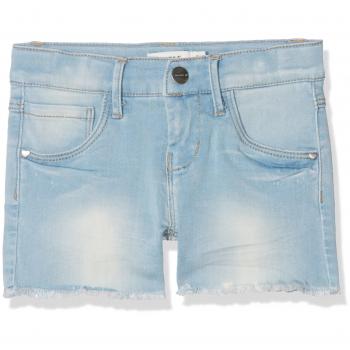 NAME IT Nkfsalli Dnmtia 1003 Shorts Noos, Pantalones Cortos para Niñas, Azul
