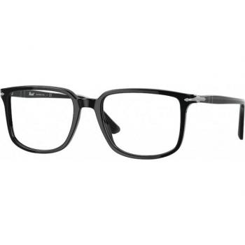 Persol PO3275V 95 Men's Square Black Eyeglasses