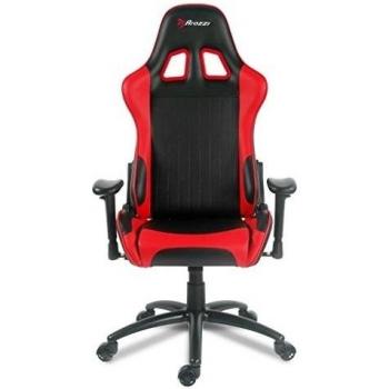 Arozzi Verona - Silla (Asiento duro, Respaldo duro, Negro, Rojo, Negro, Rojo, Negro, Metal)