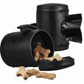 Flexi Multi Box Black - For dog training treats / poop bag dispenser