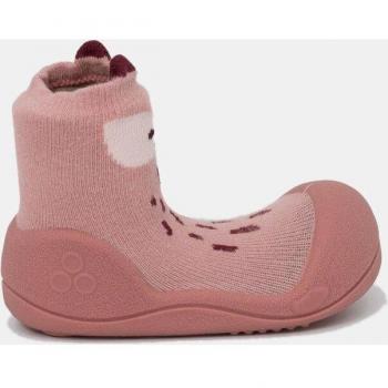 Attipas - Zapatillas de casa de bebé niña en rosa con dibujo de zorro