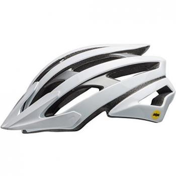 BELL Catalyst MIPS - Casco de Ciclismo Unisex para Adultos, Color Blanco Mate, Gris Oscuro, Talla S