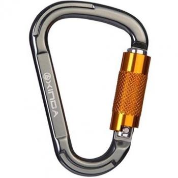 Montañismo Escalada En Roca Equipo De Tornillo Mosquetón De Bloqueo 25 KN / 2500kg