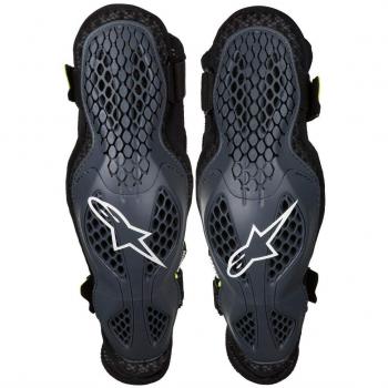 Alpinestars Protector (Guard) De Codo Mx - Par 2019 Sequence Anthracite-Amarillo (L/Xl, Gris)