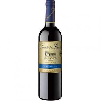 Señorío de los Llanos Tempranillo – Vino Tinto D.O. Valdepeñas – 1 Botella x 750ml