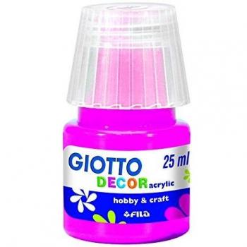 Giotto 5381 10 Decor acrílico Color, Magenta, 3 x 3 x 6 cm