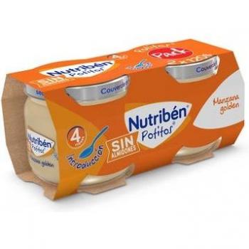 Nutribén Potitos Manzana Golden 2x120g