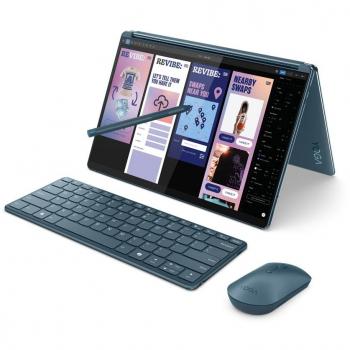Laptop Lenovo Yoga Book 9 13IMU9, procesador Intel i7-155U, pantalla de 13.3 OLED 2.8K a 400 nits y 60Hz, memoria RAM de 32 GB