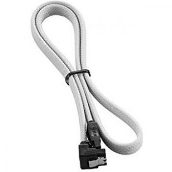 CableMod CM-CAB-RSAT-N60KW-R ModMesh - Cable SATA 3 en ángulo Recto, Color Negro