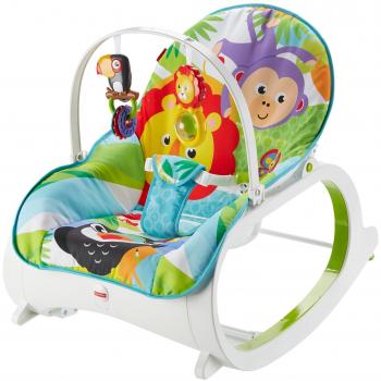 Fisher-Price - Hamaca Crece Conmigo Safari, Hamaca Bebé Recién Nacido