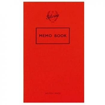 Silvine SV042F - Libro de notas, 158mm x 99mm, color rojo, 24 unidades