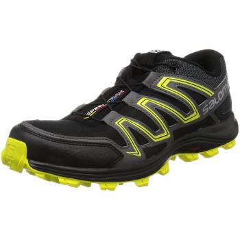 Salomon Speedtrak, Zapatillas de Trail Running para Hombre, Negro
